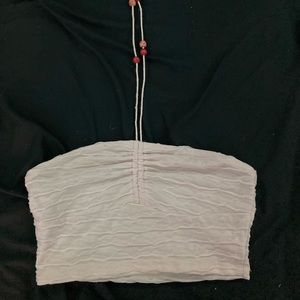 Cure tube top with beads!